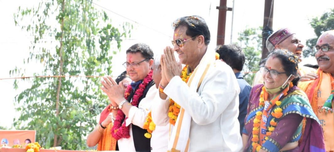 मुख्यमंत्री ने लगायी घोषणा की झड़ी ,जन आशीर्वाद रैली के दौरान उमड़ा जनसैलाब, 2022 की जीत का आगाज।।