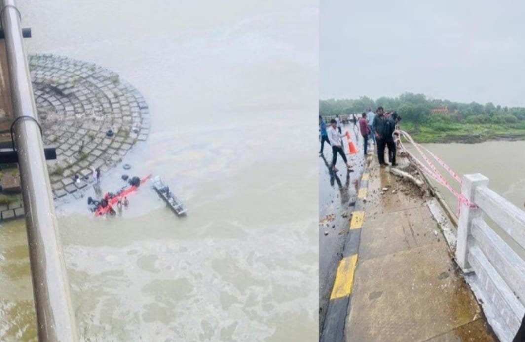 मध्यप्रदेश के धार जिले के खलघाट में बड़ा हादसा हो गया है। यात्रियों से भरी महाराष्ट्र राज्य परिवहन की बस नर्मदा नदी में गिर गई है।