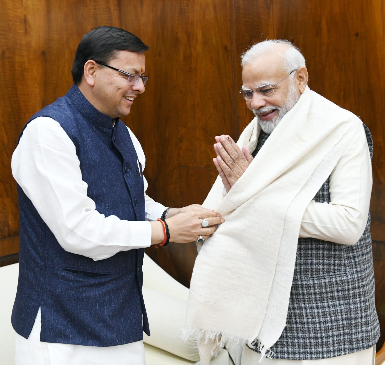 मुख्यमंत्री पुष्कर सिंह धामी ने  संसद भवन, नई दिल्ली में  प्रधानमंत्री  नरेन्द्र मोदी से शिष्टाचार भेंट की। मुख्यमंत्री ने सशक्त उत्तराखण्ड@25 के क्रम में राज्य सरकार के रोडमैप को साझा करते हुए प्रधानमंत्री  का मार्गदर्शन प्राप्त किया।