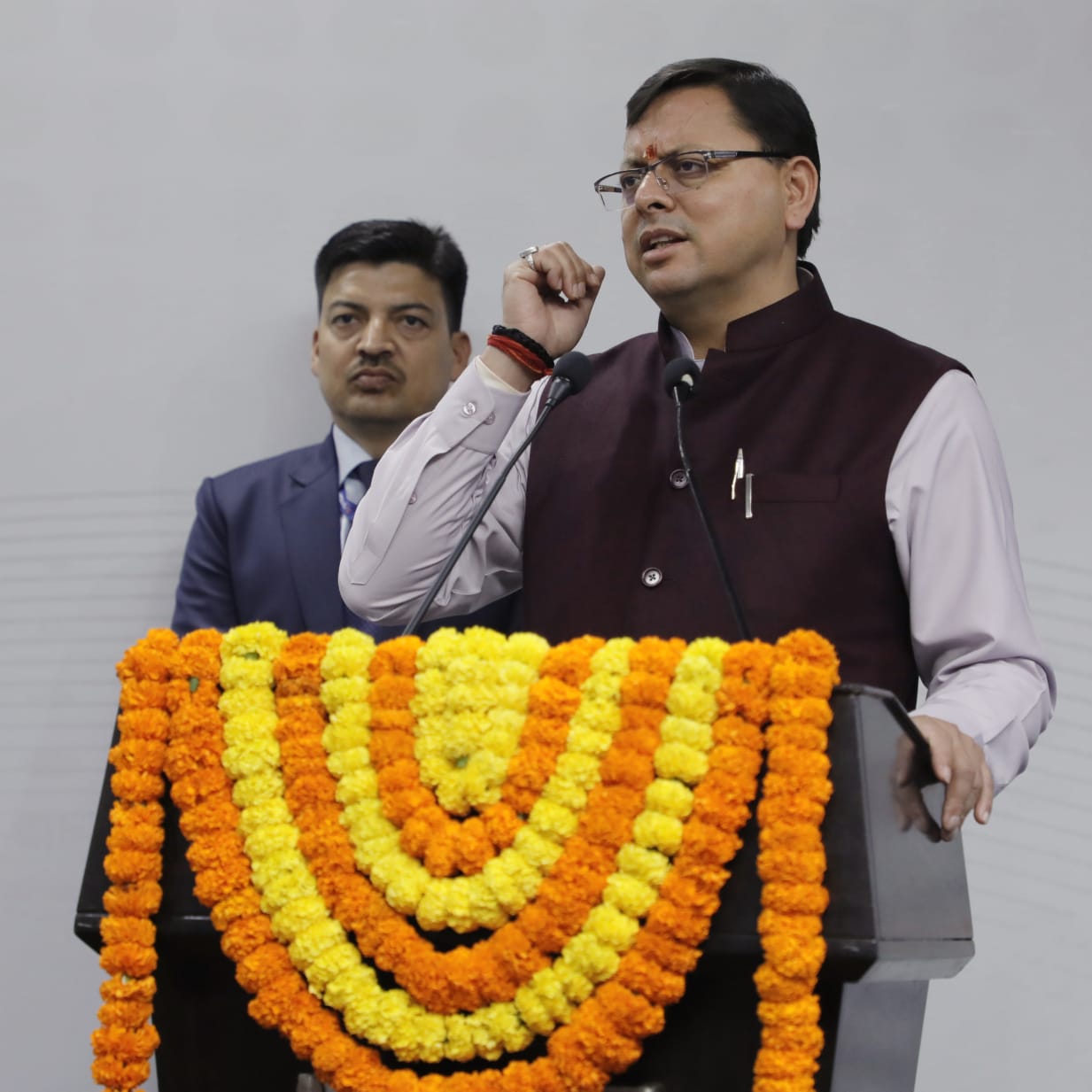 मुख्यमंत्री  धामी ने  हरियाणा मे  ‘‘राष्ट्रीय शिक्षा नीति-2020 से राष्ट्र निर्माण’’ विषय पर आयोजित कार्यक्रम में प्रतिभाग किया उन्होंने  कहा कि उत्तराखंड देश का प्रथम राज्य है जिसने स्कूली शिक्षा  एवं उच्च शिक्षा दोनों में राष्ट्रीय शिक्षा नीति-2022 को लागू किया है।