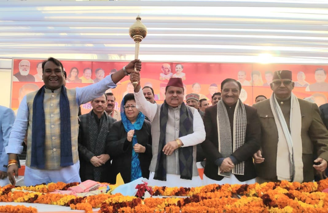 देहरादून महानगर का कार्यकर्ता तब तक चैन से नहीं बैठेेगा जब तक नगर निगम व लोकसभा के चुनाव को सपूर्ण जीत नहीं दिला देता :महानगर अध्यक्ष सिद्धार्थ उमेश अग्रवाल