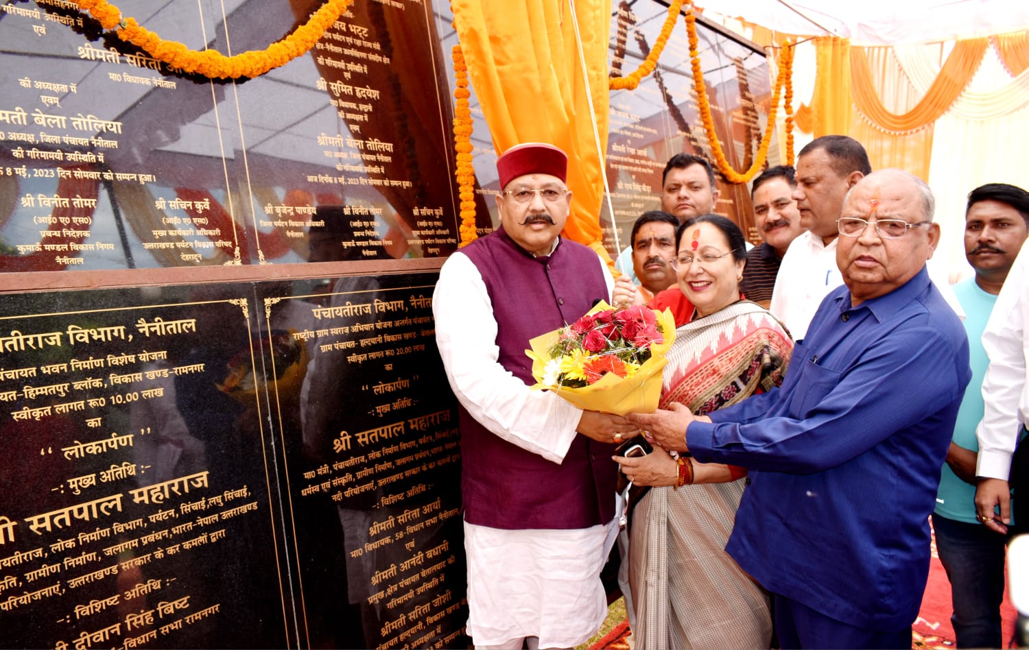 महाराज ने नैनीताल जनपद को दिया 24 करोड़ 78 लाख 62 हजार की 20 विकास योजनाओं का तोहफा