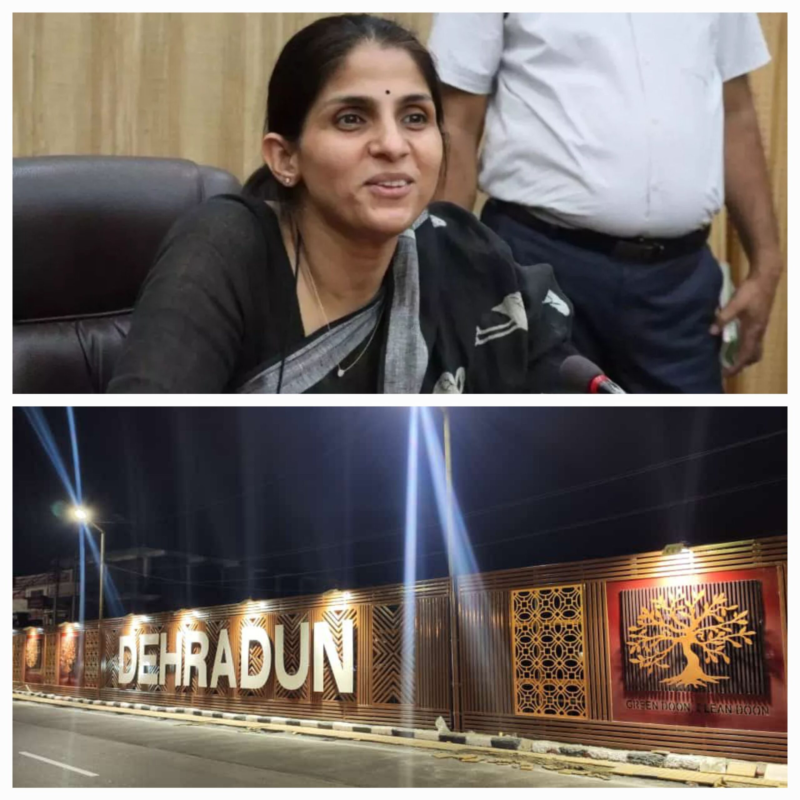 देहरादून स्मार्ट सिटी द्वारा सड़क निर्माण के साथ साथ देहरादून को आकर्षक बनाने की किए जा रहे प्रयास