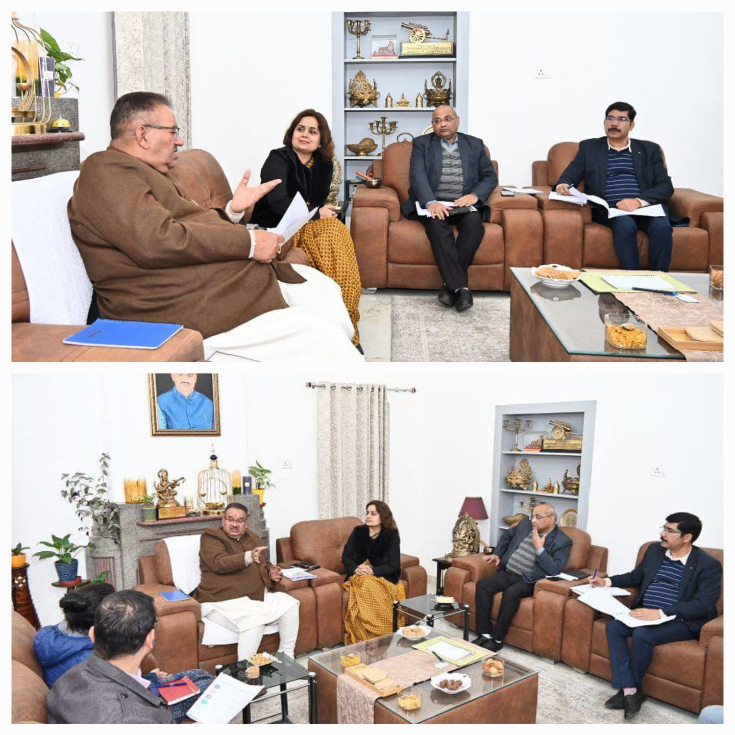 लखपति बनती दीदीयां: ग्राम्य विकास मंत्री गणेश जोशी ने विभागीय अधिकारियों को कार्यक्रम से संबंधित सभी तैयारियां तय समय पर पूर्ण करने के निर्देश दिए