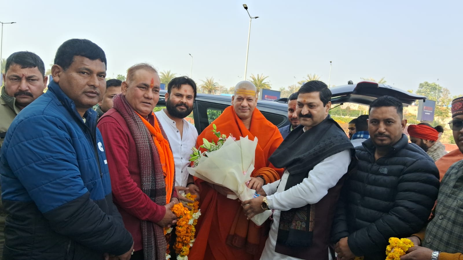 प्राण प्रतिष्ठा में साक्षी बनने को बीकेटीसी अध्यक्ष अजेंद्र संतो के साथ अयोध्या मैं मौजूद…