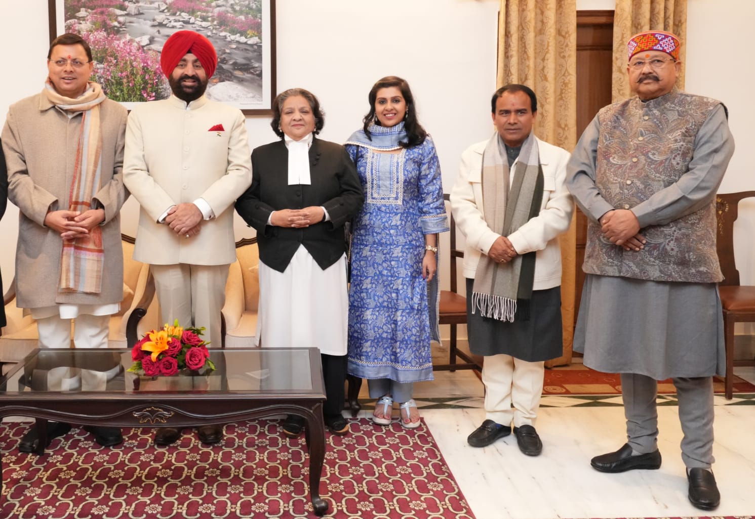 महाराज ने हाईकोर्ट के मुख्य न्यायाधीश बनने पर जस्टिस रितु बाहरी को दी बधाई