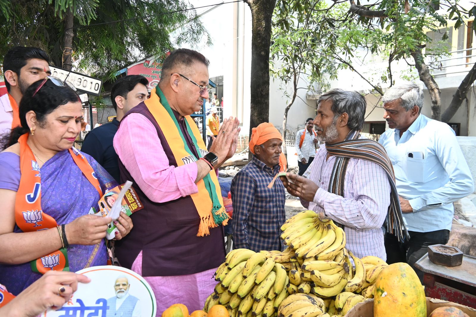 जनता के चेहरों पर सरकार के कामकाज के प्रति संतुष्टि का भाव आ रहा नजर :गणेश जोशी