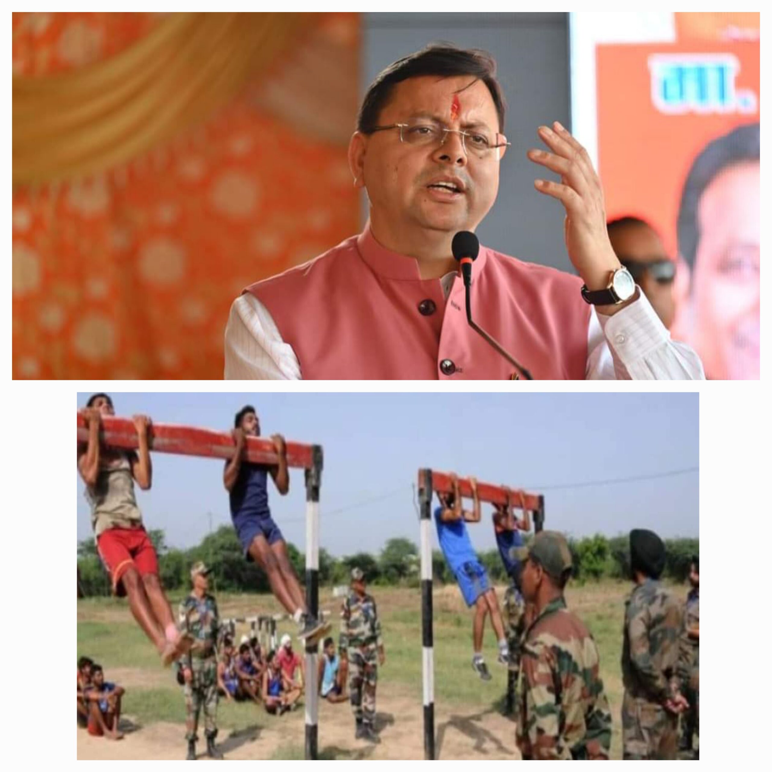 धामी ने कहा, मां भारती की सेवा के बाद अग्निवीरों को राज्य के विभिन्न विभागों में प्राथमिकता के साथ समायोजित करेगी सरकार   