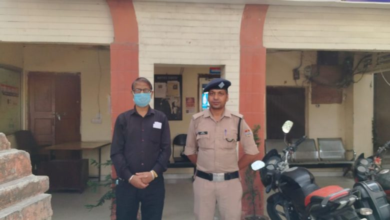 सचिवालय कर्मी को एयर गन से डराने तथा जान से मारने की धमकी देने वाले वाले उपनल कर्मी को दून पुलिस ने लिया हिरासत में
