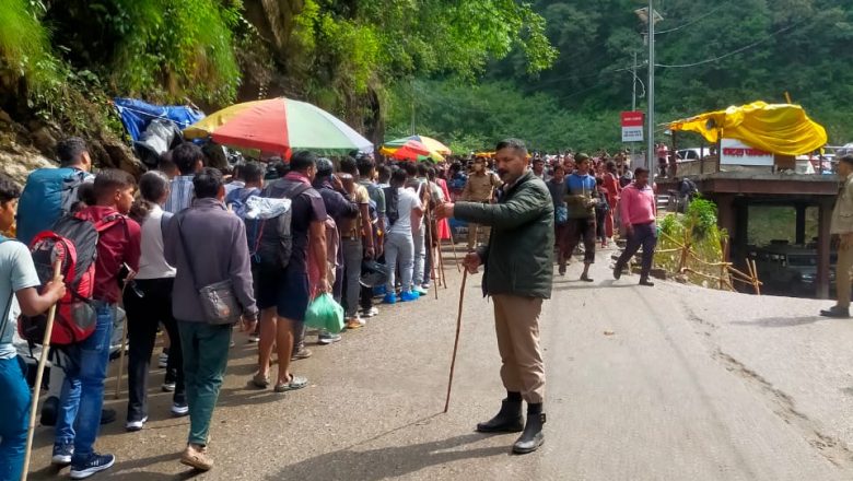 सोनप्रयाग से केदारनाथ धाम जाने वाली पैदल यात्रा का हो रहा है विधिवत संचालन   