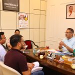 कैबिनेट मंत्री गणेश जोशी ने मसूरी विधानसभा क्षेत्र के अंतर्गत सीवर एवं पेयजल संबंधी समस्याओं के समाधान हेतु जलसंस्थान के अधिकारियों के साथ बैठक की   