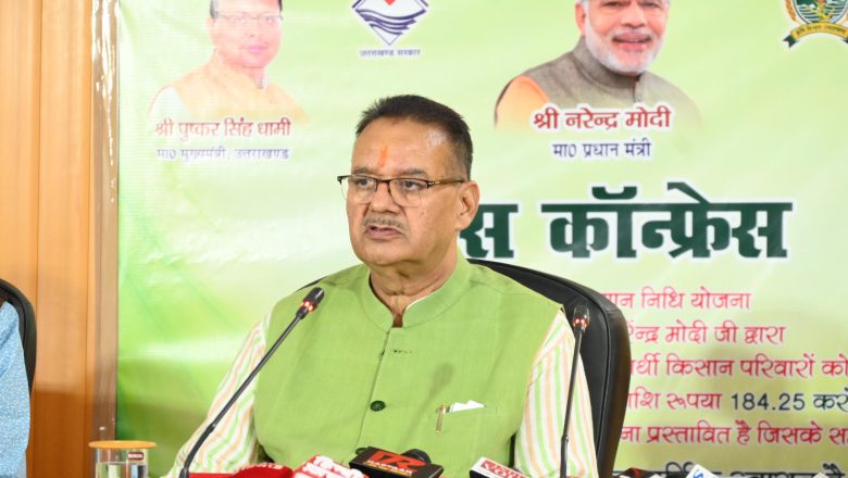 उत्तराखण्ड को 19 किश्तों में कुल 3111.49 करोड़ की धनराशि अभी तक वितरित की जा चुकी है:मंत्री जोशी