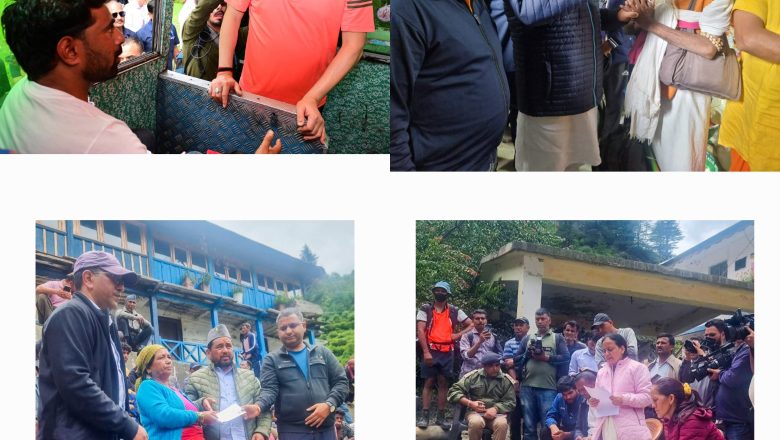 धामी सरकार की संवेदनशीलता और त्वरित कार्यवाही का असर धराली में 98 आपदा प्रभावित परिवारों को मिली पाँच-पाँच लाख रुपये की तत्कालिक सहायता   