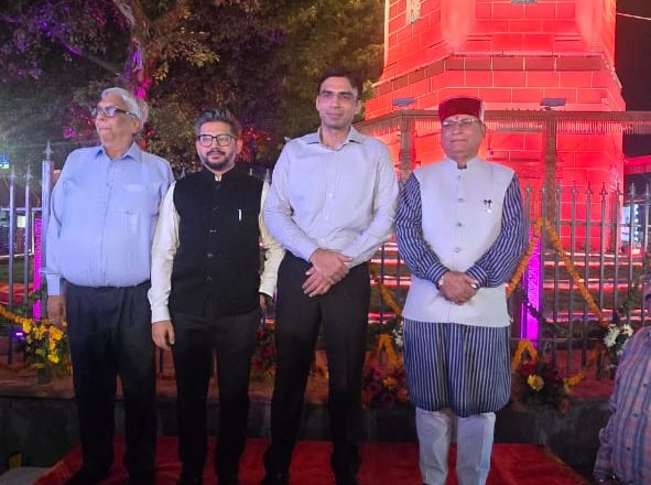 देहरादून का ऐतिहासिक घण्टाघर भव्य रूपांतरण के बाद नई पहचान बना, मुख्यमंत्री धामी ने किया लोकार्पण, स्वचालित रोशनी से रात में भी चमकेगा शहर का गौरव