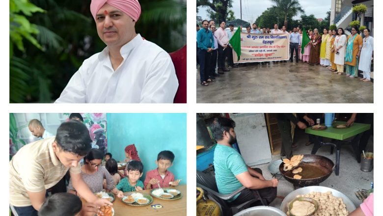 सहस्त्रधारा में राहत और विश्वास की ज्योति बने श्रीमहंत देवेंद्र दास जी महाराज, कहा– संकट चाहे कितना भी बड़ा हो, समाज की शक्ति उससे भी बड़ी है