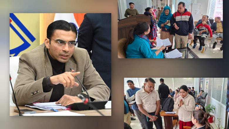 जिलाधिकारी सविन बंसल के निर्देशों पर लगे जनता दर्शन में उमड़ी भारी भीड़, 146 फरियादियों की समस्याओं का त्वरित समाधान कर प्रशासन ने जीता विश्वास