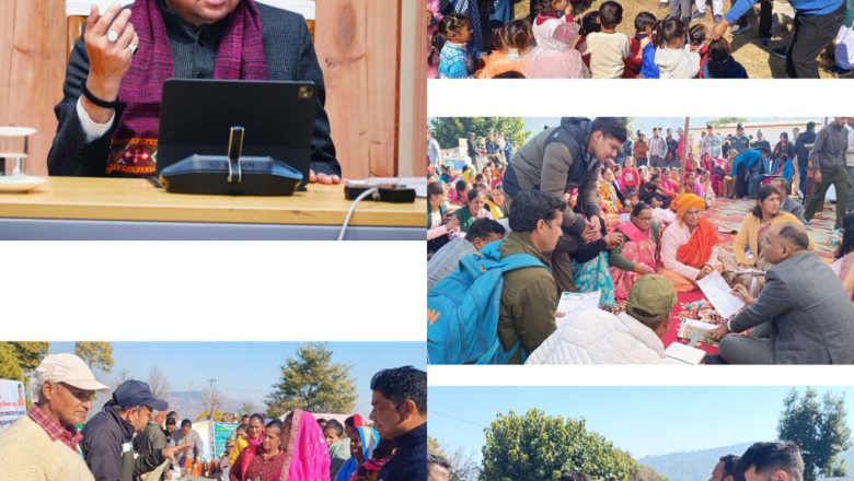 सीएम धामी के निर्देश पर जनता के द्वार पहुंची ‘सरकार