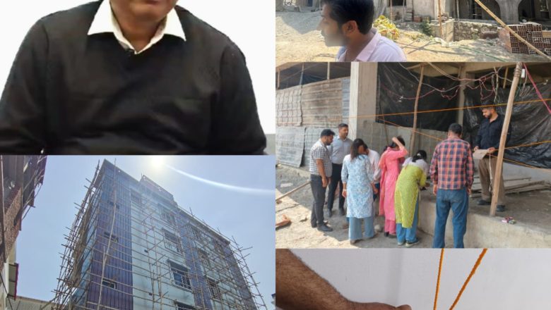 उपाध्यक्ष बंशीधर तिवारी के निर्देश पर निर्मल बाग बना कार्रवाई का केंद्र, कई बहुमंजिला भवनों पर ताला