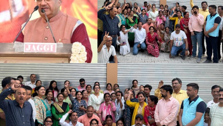 कैनाल रोड पर महिलाओं के लगातार प्रदर्शन के बीच मौके पर पहुंचे मंत्री गणेश जोशी, जनभावनाओं का सम्मान करते हुए वाइन शॉप योजना कराई निरस्त
