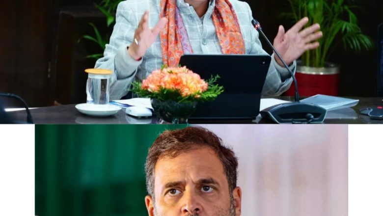 “देश की प्रगति से बौखलाए राहुल गांधी : धामी
