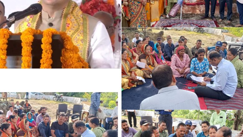 आदर्श चम्पावत के निर्माण में जुटा प्रशासन, मुख्यमंत्री धामी के मार्गदर्शन में डीएम मनीष कुमार की चौपाल बनी समाधान का मंच