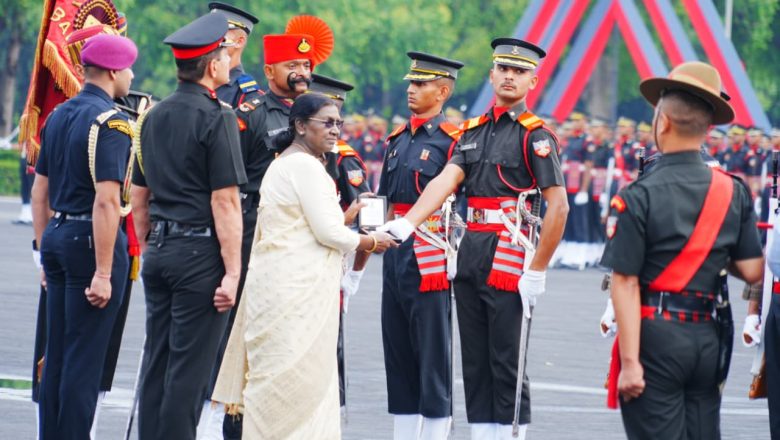 IMA से निकले 515 नए सैन्य अधिकारी, राष्ट्रपति द्रौपदी मुर्मू ने दी राष्ट्रसेवा की शुभकामनाएं