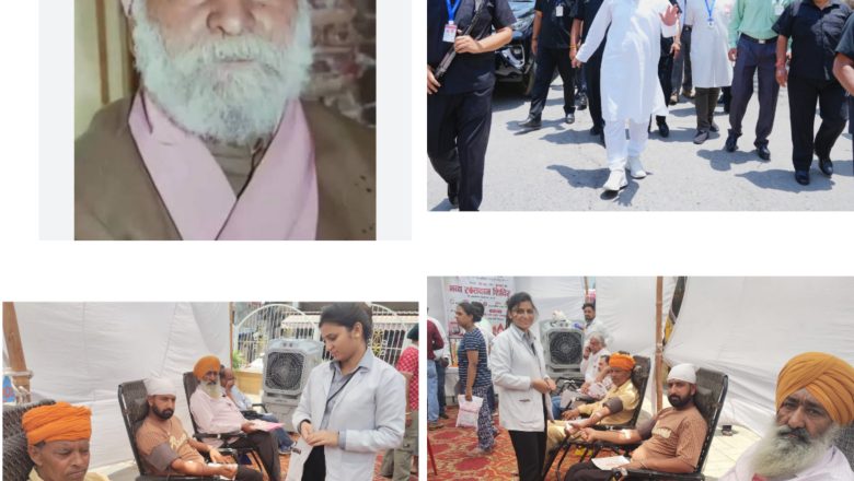 सेवा दिवस के रूप में संगतों ने किया 100 यूनिट रक्तदान