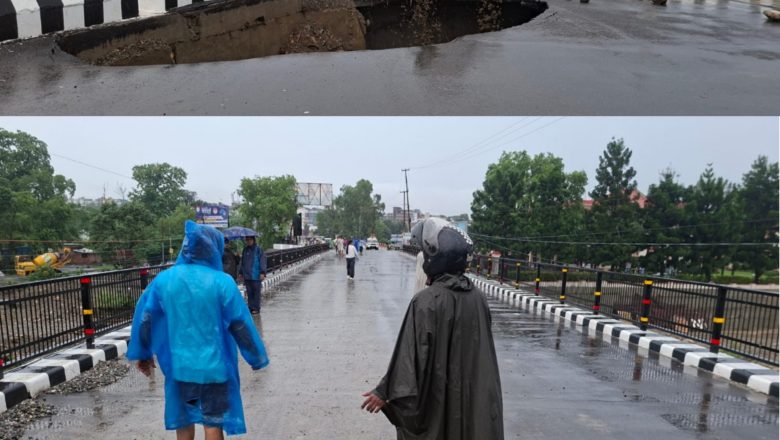 एप्रोच रोड धंसी, पुल सुरक्षित; दोषी पाए जाने पर होगी सख्त कार्रवाई