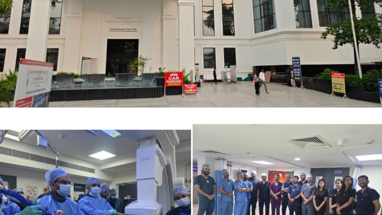 कार्डियक चिकित्सा में इन्दिरेश अस्पताल का एक और बड़ा कदम, माइट्रल TEER से गंभीर हार्ट मरीज का सफल उपचार