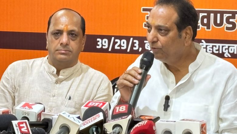 विनोद चमोली बोले—कांग्रेस में भ्रष्टाचार को संरक्षण, भाजपा में भ्रष्टाचारियों पर कार्रवाई और कानून का शिकंजा
