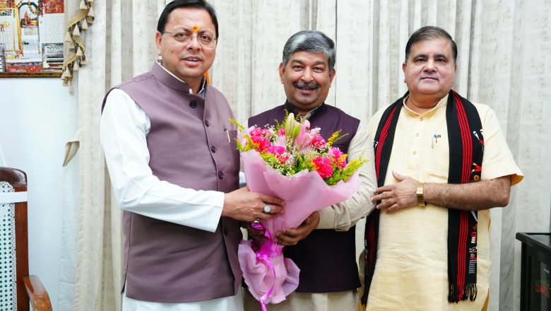 मुख्यमंत्री धामी ने राज्यसभा सांसद दिनेश आर्य को दी बधाई, उत्तराखंड के जनहित के मुद्दे संसद में उठाने की जताई उम्मीद