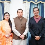 मुख्यमंत्री पुष्कर सिंह धामी से प्रसिद्ध फिल्म अभिनेता अक्षय कुमार ने की शिष्टाचार भेंट